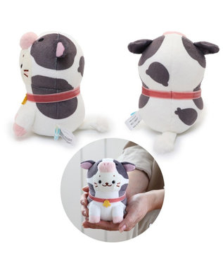 Mother garden しろたん お座り ちびマスコット 赤ちゃんシリーズ うし・ロバ・ヤギ・ 11cm 単品 赤ちゃん うし