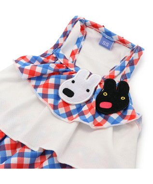 PET PARADISE リサとガスパール エコメイド ワンピース 《チェック》 小型犬 チェック