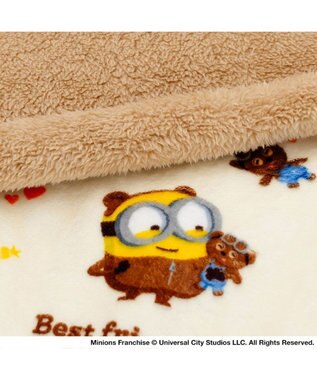 PET PARADISE ミニオン ティム ボアマット ベージュ×ブラウン