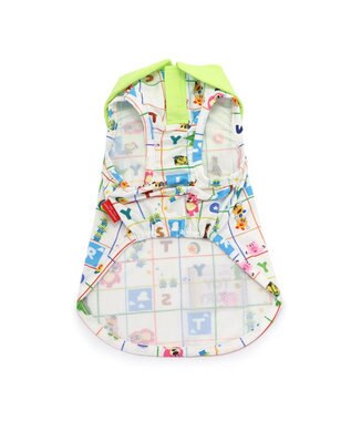 PET PARADISE ディズニー エイリアン クールメッシュ 襟付きタンクトップ 小型犬 グリーン