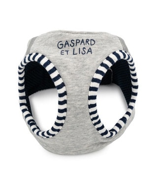 PET PARADISE リサとガスパール ベストハーネス 《エッフェル》 SS グレー