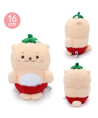 Mother garden らっこいぬ マスコット 《ジューシーいちご》 ジューシーいちご