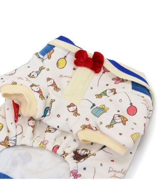 PET PARADISE ディズニー ドナルドダック 90周年 パンツ上下 《パーティ柄》 小型犬 パーティ柄