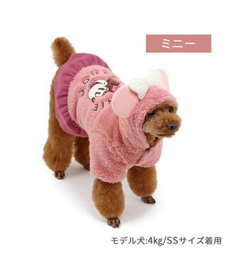 PET PARADISE ディズニー ミニー もこもこ パーカー 小型犬 ミニー