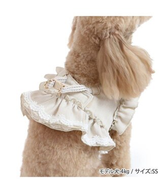PET PARADISE ペットパラダイス ベストハーネス 《フリル》 S 小型犬 フリル
