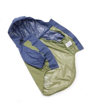 PET PARADISE 犬服 犬用品 ペットグッズ ペットウェア ペットパラダイス 犬 服 春 ジャケット 緑 【小型犬】 シェルジャケット 防水 撥水 アウトドア アウター レインコート ウィンドブレーカー ドッグウエア ドッグウェア おしゃれ梅雨対策 撥水 雨 雨の日 カーキ