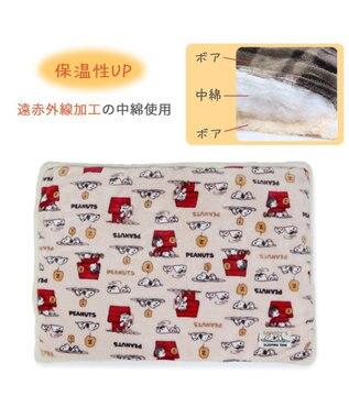 PET PARADISE スヌーピー  うたたね柄 角型マット 小型犬 80×60cm うたたね柄