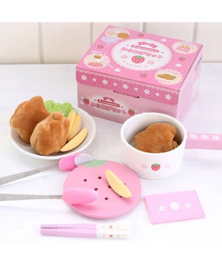Mother garden マザーガーデン  野いちご ままごと  唐揚げセット ピンク(淡)