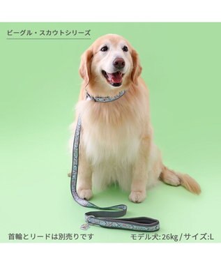 PET PARADISE スヌーピー 首輪 《 ビーグルスカウト》 ＳＭ 中型犬 ビーグルスカウト