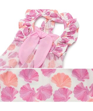 PET PARADISE ペットパラダイス エコメイド ワンピース 《貝柄 パープル》 小型犬 パープル