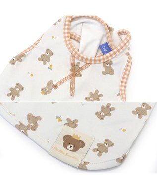 PET PARADISE ペットパラダイス はじめてタンクトップ くまちゃん柄 小型犬 ホワイト