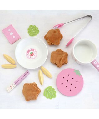 Mother garden マザーガーデン  野いちご ままごと  唐揚げセット ピンク(淡)