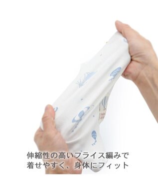 PET PARADISE ペットパラダイス やさしい タンクトップ 《気球柄》 中型犬 大型犬 ホワイト×ブルー