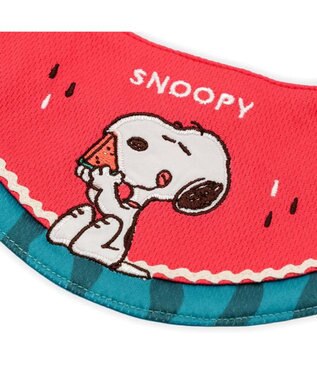 PET PARADISE スヌーピー クールバンダナ 《スイカ柄》 小型犬 レッド