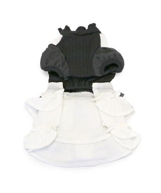 PET PARADISE cherircouture メニーリボンワンピース 小型犬 ブラック