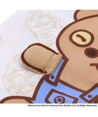 PET PARADISE ミニオン ティム 手つなぎ Ｔシャツ 接触冷感 中型犬 大型犬 ホワイト×ブラウン