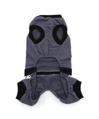 PET PARADISE Lee ボックスロゴ ロンパース 小型犬 チャコールグレー