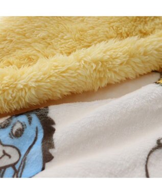 PET PARADISE ディズニー くまのプーさん 着る毛布 小型犬 ホワイト×イエロー