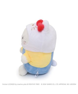 しろたん ぬいぐるみ ハローキティ 【しろたん×サンリオ