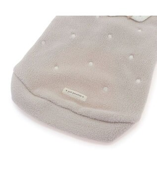 PET PARADISE ペットパラダイス ワンダフル ストレッチ フリース 《 ニット襟 》小型犬 茶