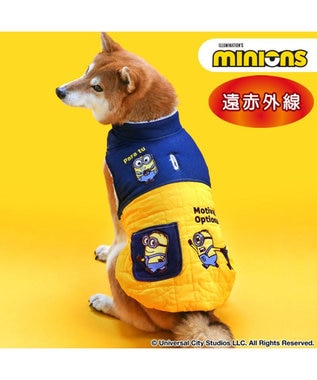 PET PARADISE ミニオンボブ 脇開き ベスト 中型犬 イエロー