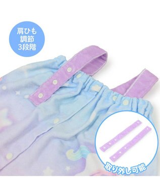 Mother garden マザーガーデン ユニコーン ラップタオル 60cm 《ミルキーウェイ柄》 ミルキーウェイ柄