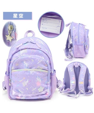 Mother garden マザーガーデン  子供用 リュックサック 【Mサイズ】《 ユニコーン / 野いちご 》 星空柄