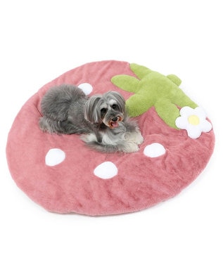 PET PARADISE  ネット店限定 くすみ苺 マット (105×107cm用) ピンク