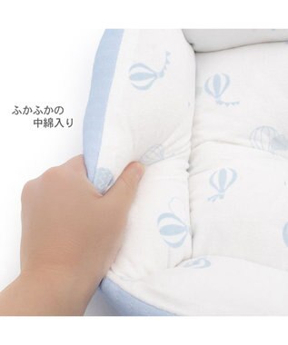PET PARADISE ペットパラダイス やさしいカドラー  《気球柄》M ライトブルー