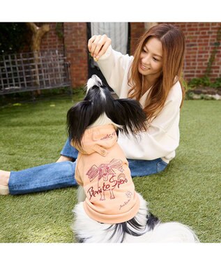 PET PARADISE ペットパラダイス Mai Kuraki ベニート パーカー 《ピンク》 小型犬 ピンク