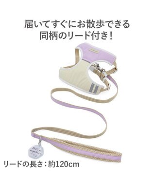 PET PARADISE ペットパラダイス 超反射切り替え ハーネス＆リード ＳＭ 《ピンク》 ピンク