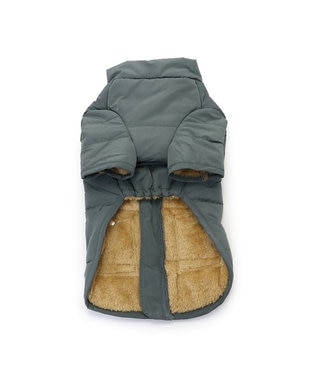 PET PARADISE ペットパラダイス 遠赤外線 綿入りコート  《ブルーグレー 》 中型犬 大型犬 灰