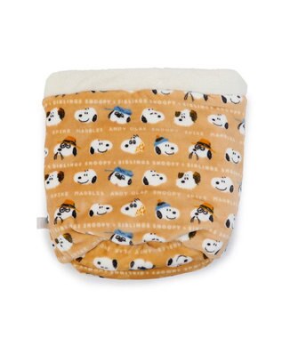 PET PARADISE スヌーピー 筒型寝袋 遠赤外線 《ブラザー柄》 35×50cm ブラザー柄