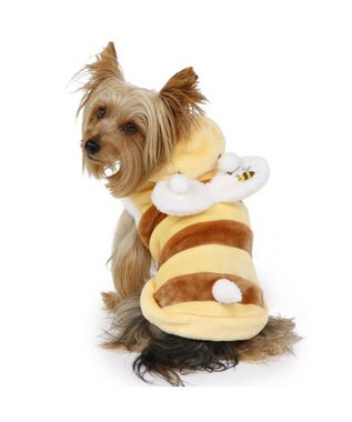 PET PARADISE ペットパラダイス パーカー 《蜂 なりきり》 小型犬 イエロー