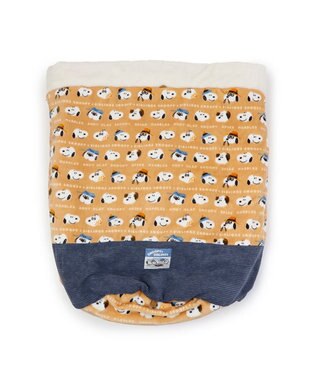 PET PARADISE スヌーピー 筒型寝袋 遠赤外線 《ブラザー柄》 57×95cm ブラザー柄