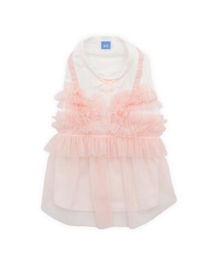 PET PARADISE ペットパラダイス チュール タンクトップ 《ピンク》 小型犬 ピンク