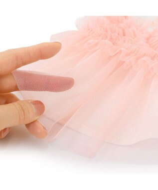 PET PARADISE ペットパラダイス チュール タンクトップ 《ピンク》 小型犬 ピンク