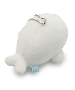 Mother garden しろたん ふわもち ぬいぐるみ キーホルダー -