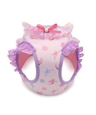 PET PARADISE ディズニー ヤングオイスター ベストハーネス Ｓ 小型犬 ライトパープル