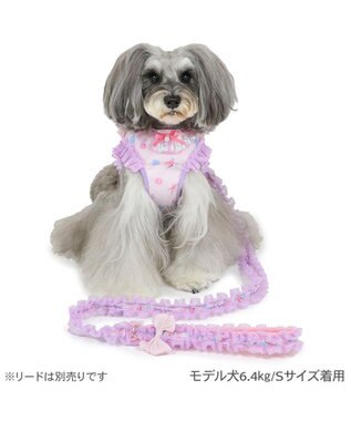 PET PARADISE ディズニー ヤングオイスター ベストハーネス Ｓ 小型犬 ライトパープル
