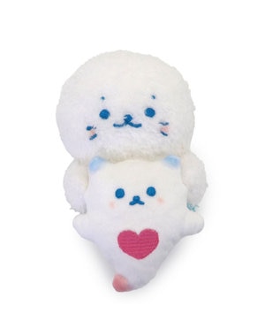 Mother garden しろたん ぴょこんと マスコット 《クリオネ》 単品 クリオネ