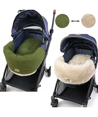 ペットパラダイス ペットカートクッション 遠赤外線 《カーキー