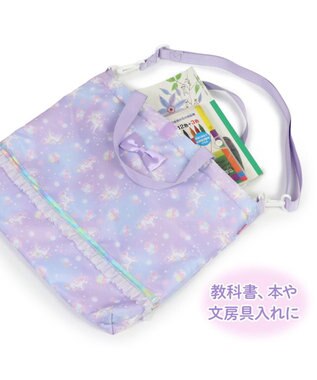 Mother garden マザーガーデン ユニコーン レッスンバッグ 《フラワー柄》 フラワー柄