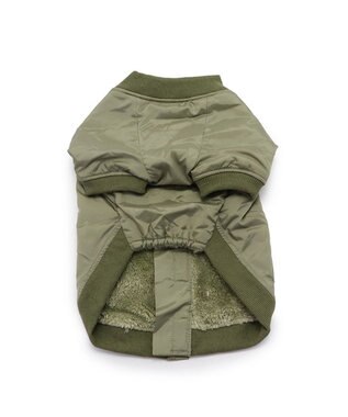 PET PARADISE LEE ライダースブルゾン 中型犬 大型犬 カーキ