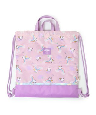 Mother garden マザーガーデン MOLANG モラン お着替巾着 虹柄 0