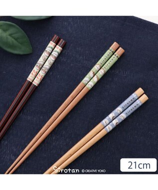 Mother garden しろたん 木製箸 21㎝ 《シマエナガ》 0