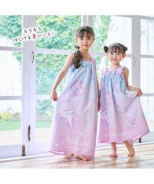 Mother garden マザーガーデン ユニコーン ラップタオル 60cm 《ミルキーウェイ柄》 ミルキーウェイ柄