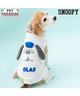 PET PARADISE スヌーピー オラフ 顔ボン トレーナー 中型犬 大型犬