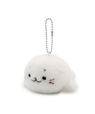 Mother garden しろたん ほわほわ キーホルダー 0