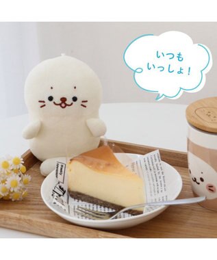 Mother garden しろたん ついてきちゃうしろたん 《にっこりついたん》マスコットキーホルダー にっこりついたん